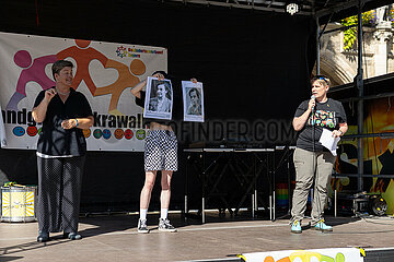 Randgruppenkrawall Behindertenprotest in München