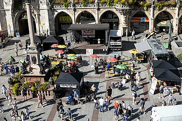 Randgruppenkrawall Behindertenprotest in München