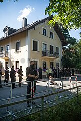 Demonstration gegen die Eröffnung des ersten AfD Büro in München