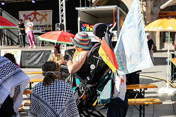 Randgruppenkrawall Behindertenprotest in München