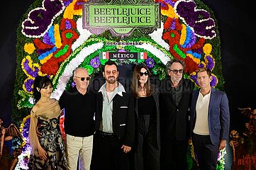 Beetlejuice Beetlejuice Mexico City Premiere