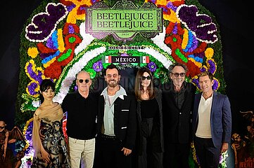 Beetlejuice Beetlejuice Mexico City Premiere