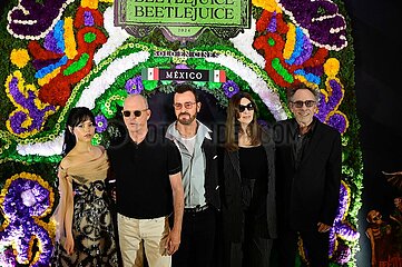 Beetlejuice Beetlejuice Mexico City Premiere