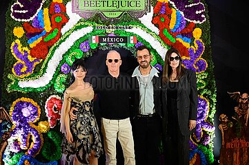 Beetlejuice Beetlejuice Mexico City Premiere