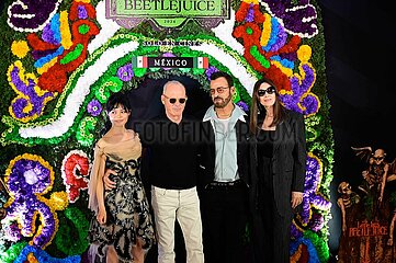 Beetlejuice Beetlejuice Mexico City Premiere