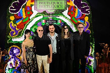 Beetlejuice Beetlejuice Mexico City Premiere