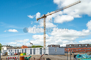 Baustelle in Schleswig