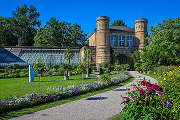 Botanischer Garten  Schlossgarten  Karlsruhe  Baden-Wuerttemberg  Deutschland