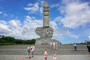 Die Westerplatte bei Danzig