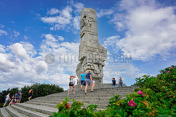 Die Westerplatte bei Danzig