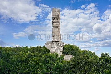 Die Westerplatte bei Danzig