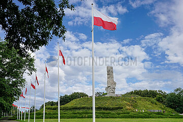 Die Westerplatte bei Danzig