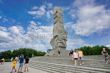 Die Westerplatte bei Danzig