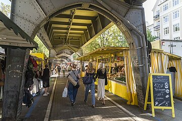 Isemarkt in der Isestraße  Hamburg