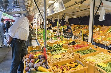 Isemarkt in der Isestraße  Hamburg