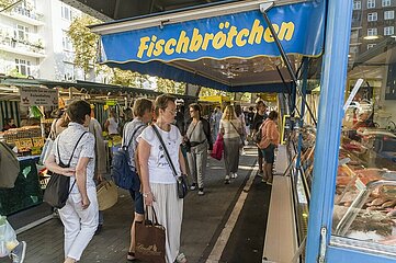 Isemarkt in der Isestraße  Hamburg