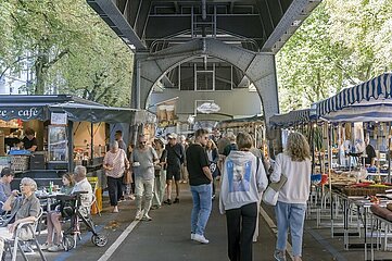 Isemarkt in der Isestraße  Hamburg