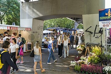 Isemarkt in der Isestraße  Hamburg