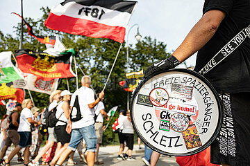 Reichsbürger demonstrieren in München