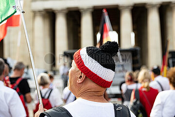 Reichsbürger demonstrieren in München