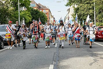 Reichsbürger demonstrieren in München