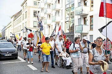 Reichsbürger demonstrieren in München