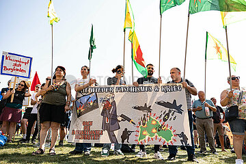 Protest zum Antikriegstag in München