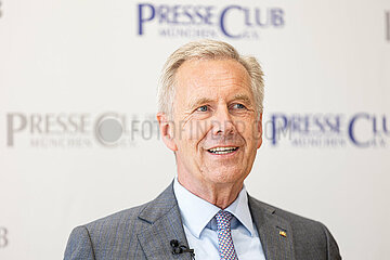 Altbundespräsident Christian Wulff im Presseclub München