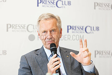 Altbundespräsident Christian Wulff im Presseclub München