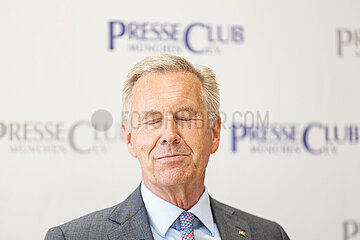 Altbundespräsident Christian Wulff im Presseclub München