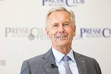 Altbundespräsident Christian Wulff im Presseclub München