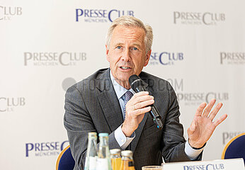 Altbundespräsident Christian Wulff im Presseclub München