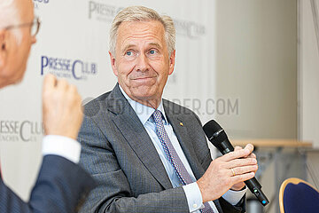 Altbundespräsident Christian Wulff im Presseclub München