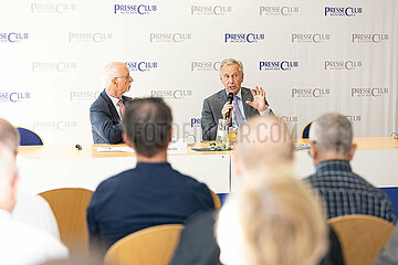 Altbundespräsident Christian Wulff im Presseclub München