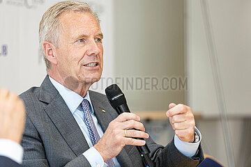 Altbundespräsident Christian Wulff im Presseclub München