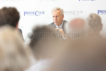 Altbundespräsident Christian Wulff im Presseclub München