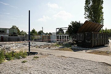 Begrüßung der ersten Mieter der Beamtencity in München