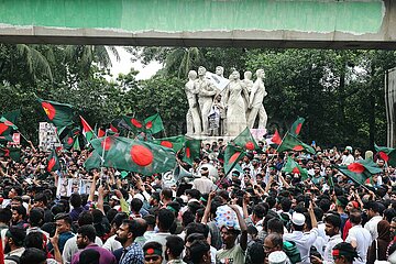 Shahidi March In Dhaka