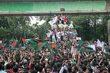 Shahidi March In Dhaka