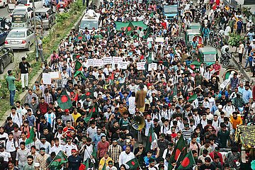 Shahidi March In Dhaka