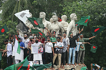 Shahidi March In Dhaka