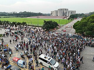 Shahidi March In Dhaka