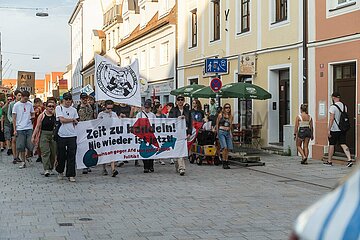 Solidarisch gegen Rechts Demonstration in Freising