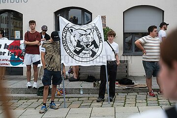 Solidarisch gegen Rechts Demonstration in Freising