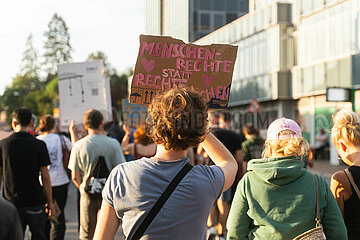 Solidarisch gegen Rechts Demonstration in Freising