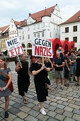 Solidarisch gegen Rechts Demonstration in Freising