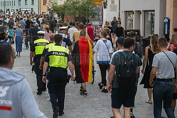 Solidarisch gegen Rechts Demonstration in Freising