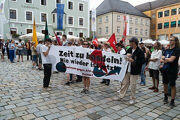 Solidarisch gegen Rechts Demonstration in Freising