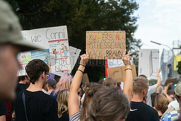 Solidarisch gegen Rechts Demonstration in Freising