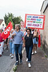 Solidarisch gegen Rechts Demonstration in Freising